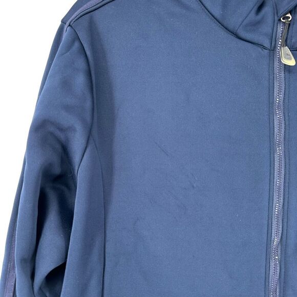 Nashville Predators Jacket Mens Size M Full Zip Navy Blue Antigua Fleece Lined - Picture 4 of 10